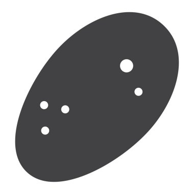 Patates katı simgesi, bitkisel ve diyet