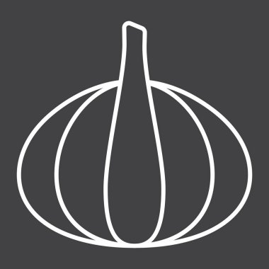 Sarımsak satırı simgesi, bitkisel ve diyet