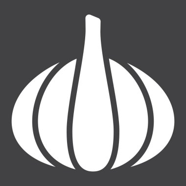 Sarımsak katı simgesi, bitkisel ve diyet