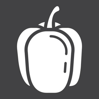 Dolmalık biber katı simgesi, sebze ve tatlı