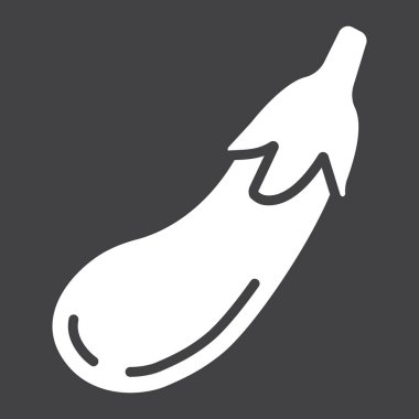 Patlıcan katı simgesi, bitkisel ve diyet