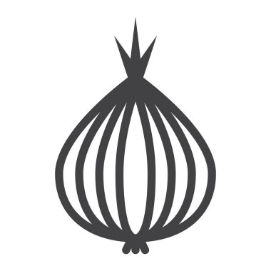 Soğan satırı simgesi, bitkisel ve diyet,