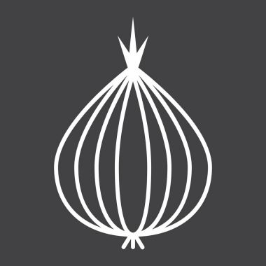 Soğan satırı simgesi, bitkisel ve diyet