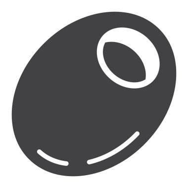 Zeytin katı simgesi, bitkisel ve diyet