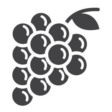 Üzüm katı simgesi, meyve ve vitamin