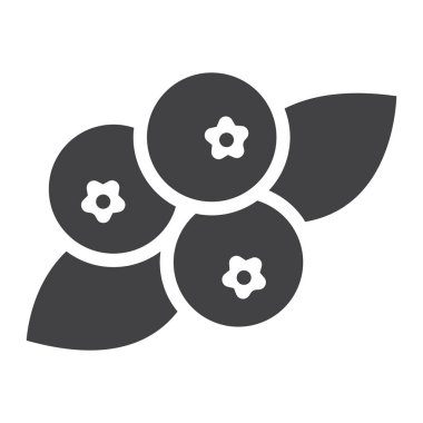 Yaban mersini katı simgesi, meyve ve diyet