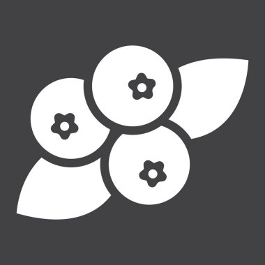 Yaban mersini katı simgesi, meyve ve diyet