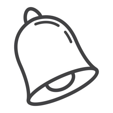 Okul zili satırı simgesi, yüzük ve okul