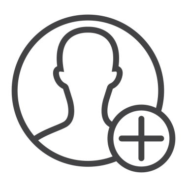 Kullanıcı profil satırı simgesi, hesap ve Web sitesi