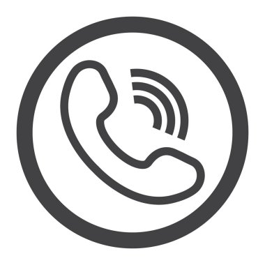 Arama satırı simgesi telefon, Web sitesi ve bize ulaşın