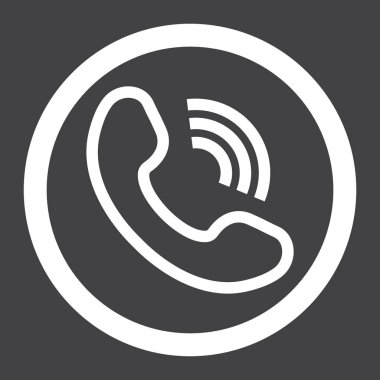 Arama satırı simgesi telefon, Web sitesi ve bize ulaşın