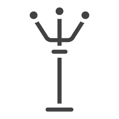 Askı zemin katı simgesi, mobilya ve enteriyör