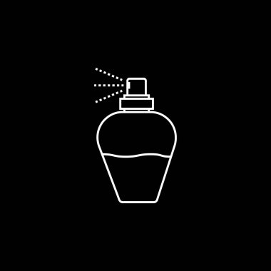 Parfüm şişesi. EPS-10.