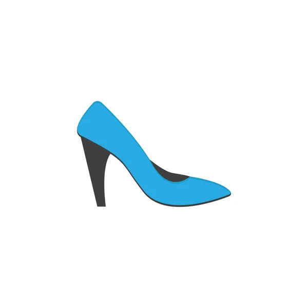Femme chaussures icône — Image vectorielle