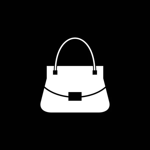 Mujer bolsa vector icono — Archivo Imágenes Vectoriales