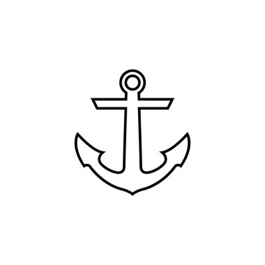 Satırı simgesi çapa, gezinti seyahat