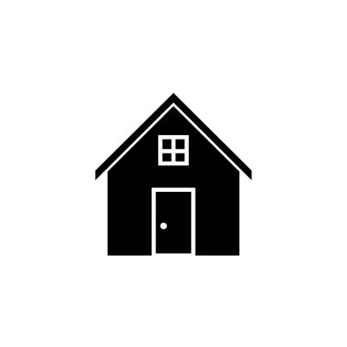 Ev katı simgesi, ev ve bina işareti