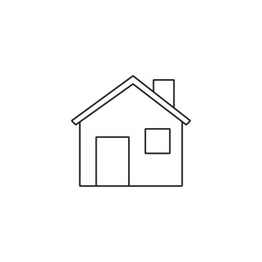 ev satırı simgesi, Bina oturum, house, sosyal medya