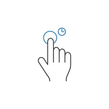 Simge, dokunmatik ve el hareketleri satır tuþunu basýlý