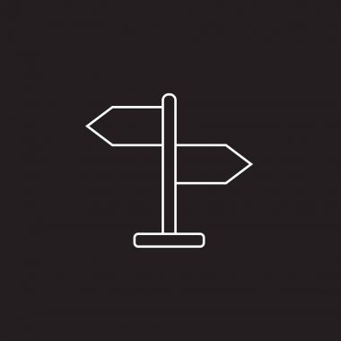 Tabelasını satırı simgesi, anahat vektör çizim, doğrusal pictogra