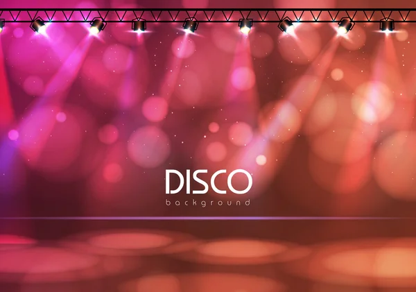 Disco abstract background — Stock Vector