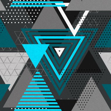 Soyut hipster poligon üçgen arka plan. Seamless üçgeni modeli