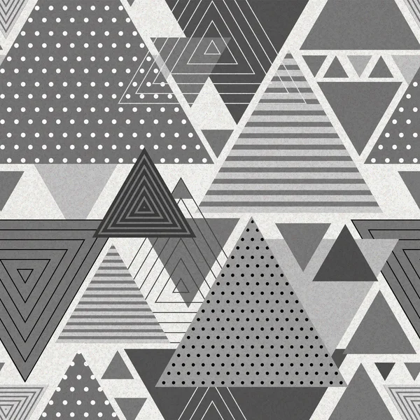 Abstrakte Hipster-Polygon-Dreieck Hintergrund. nahtloses Dreiecksmuster — Stockvektor