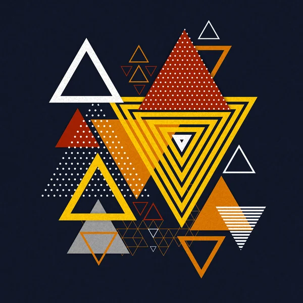 Abstract hipster polygon triangle background. Triangle pattern background — Stockový vektor