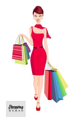 Alışveriş kazanmıştı modeli. Alışveriş. Büyük satış