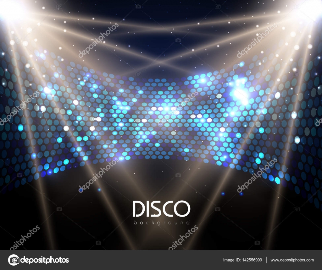 Disco abstract background. Disco ball texture. Spot light rays Stock Vector  by ©annbozshko 142556999