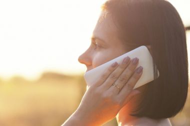 Gün batımında, Evet kız tonda fotoğraf