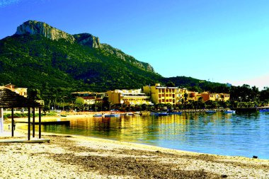 Sardunya harika deniz manzarası