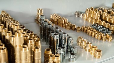 Ekipman krom ve pirinç vanalar sıhhi tesisat dirsek tees