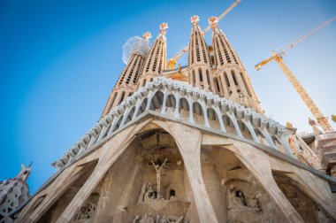 Sagrada Familia, Spain, Barcelona, September 2017, Cathedral des
