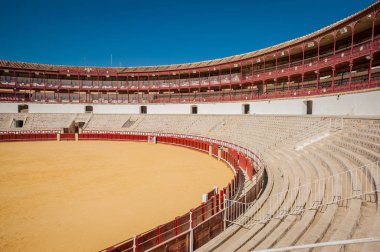 Plaza de Toros, Malaga, İspanya, Corrida Arena 