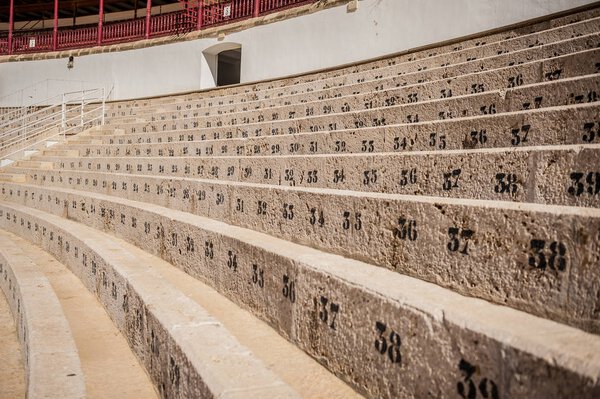 Plaza de Toros, Malaga, Spain, Corrida arena
