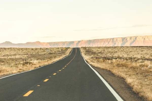 Paysage routier du désert en Arizona — Photo
