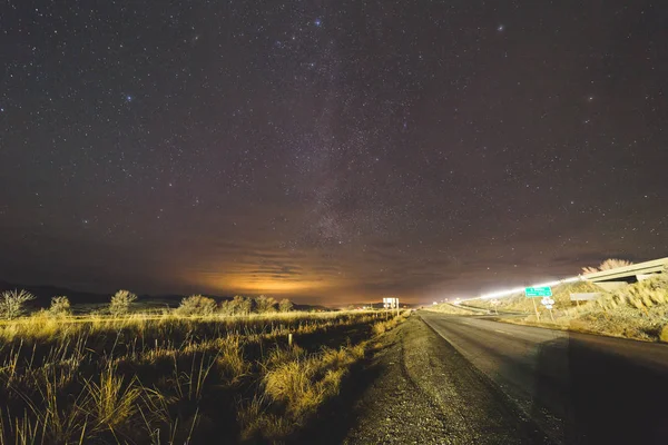Tarde noche en el lejano este de Oregon — Foto de Stock