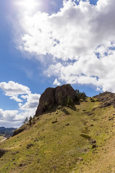 Formación Rock en la Montaña Verde — Foto de Stock