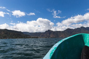 Lake Atitlan Guatemala teknede
