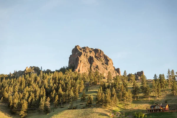 Formacja skalna w Montana — Zdjęcie stockowe