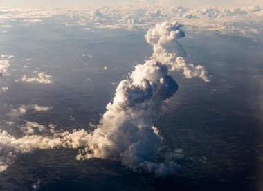 Guatemala havadan görünümü