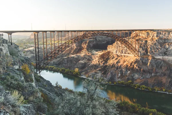 Perrine Bridge in Twin Falls, Idaho — Stock Photo, Image