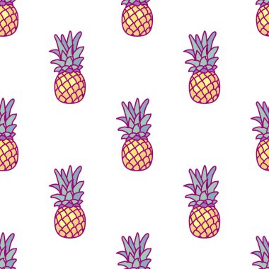 vektör tropikal besin dikişsiz klip sanatı