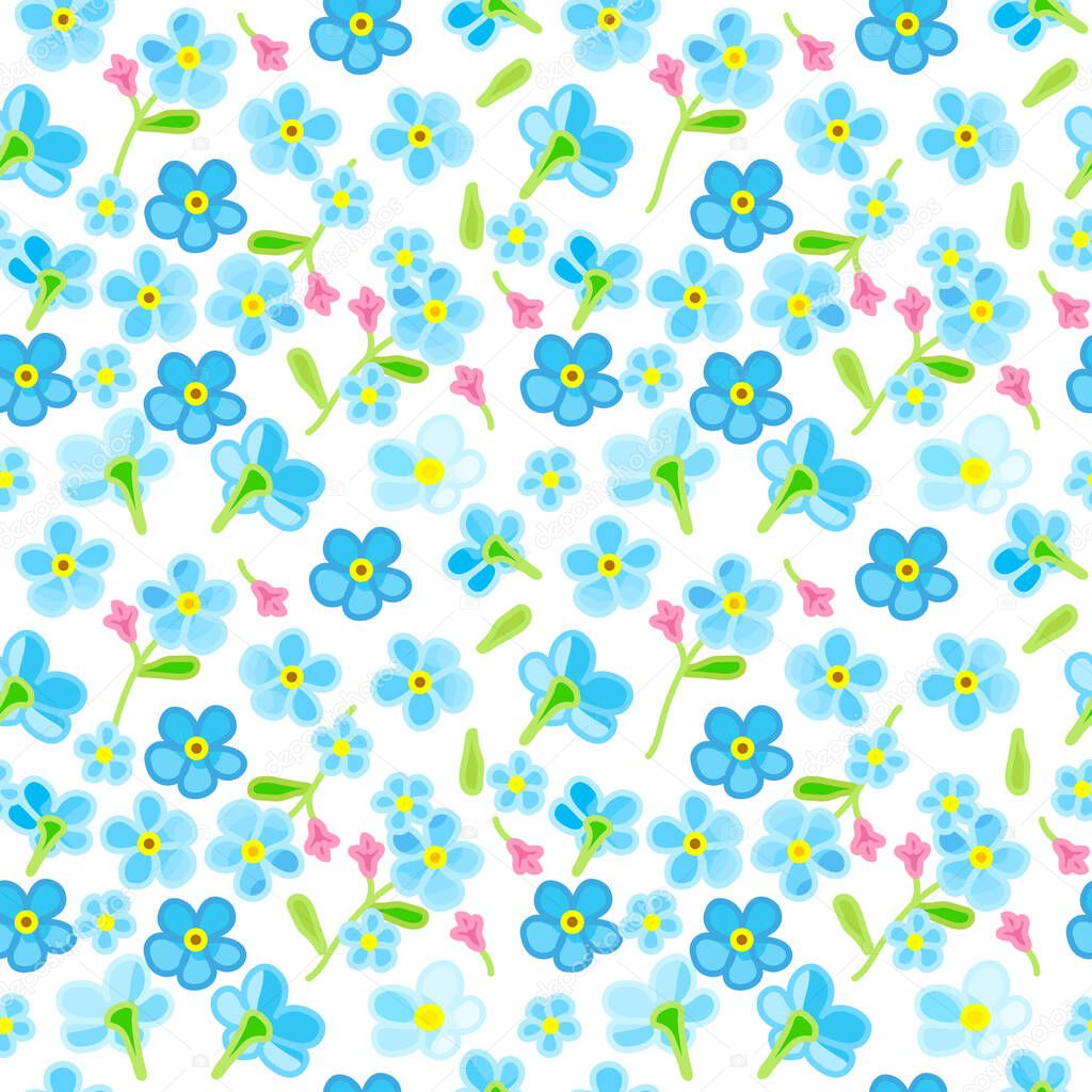 vector nature seamless pattern background clip art