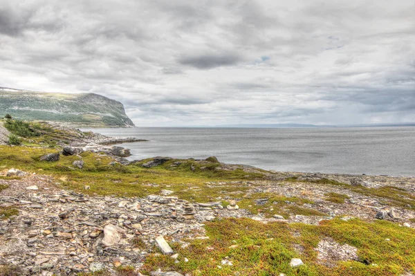 Północnej norweski krajobraz — Zdjęcie stockowe