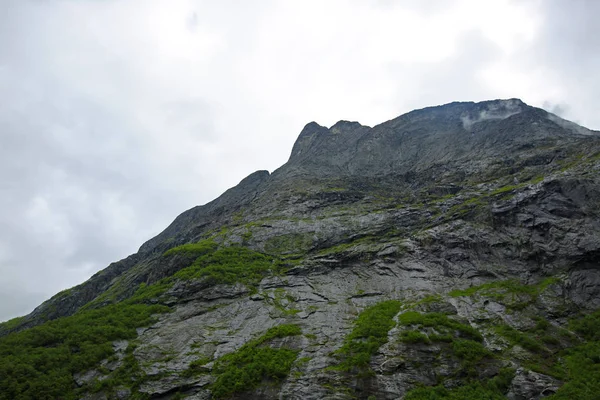 Troll zeď v Norsku — Stock fotografie