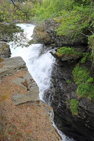 Eisfluss, Norwegen — Stockfoto