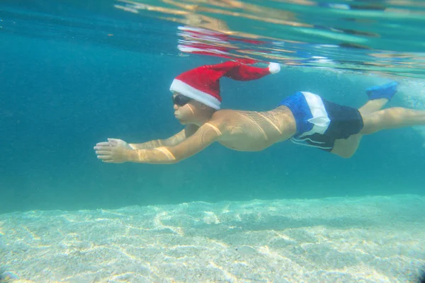 Vacanze di Natale al mare — Foto Stock
