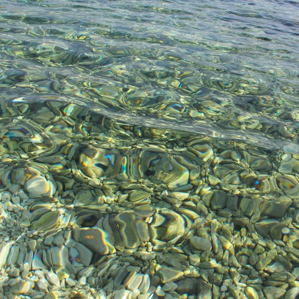 海水表面背景 — 图库照片